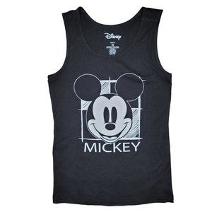 Disney Women's Mickey Mouse Icon Tank Top Black size medium vacation florida
